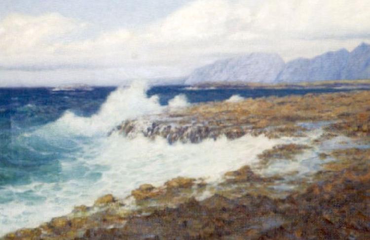 Lionel Walden Marine View Windward Hawaii oil painting image
